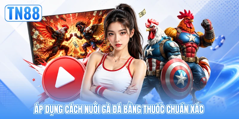 Áp dụng cách nuôi gà đá bằng thuốc chuẩn xác Áp dụng cách nuôi gà đá bằng thuốc chuẩn xác