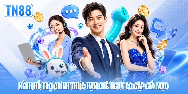 Kênh hỗ trợ chính thức hạn chế nguy cơ gặp giả mạo