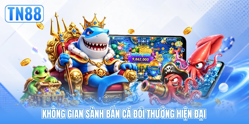 Không gian sảnh bắn cá đổi thưởng hiện đại Không gian sảnh bắn cá đổi thưởng hiện đại